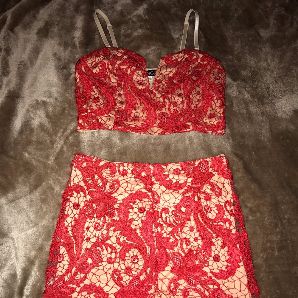 Top & Skirt Set